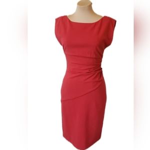 Diane von Furstenberg red sz 8 dress